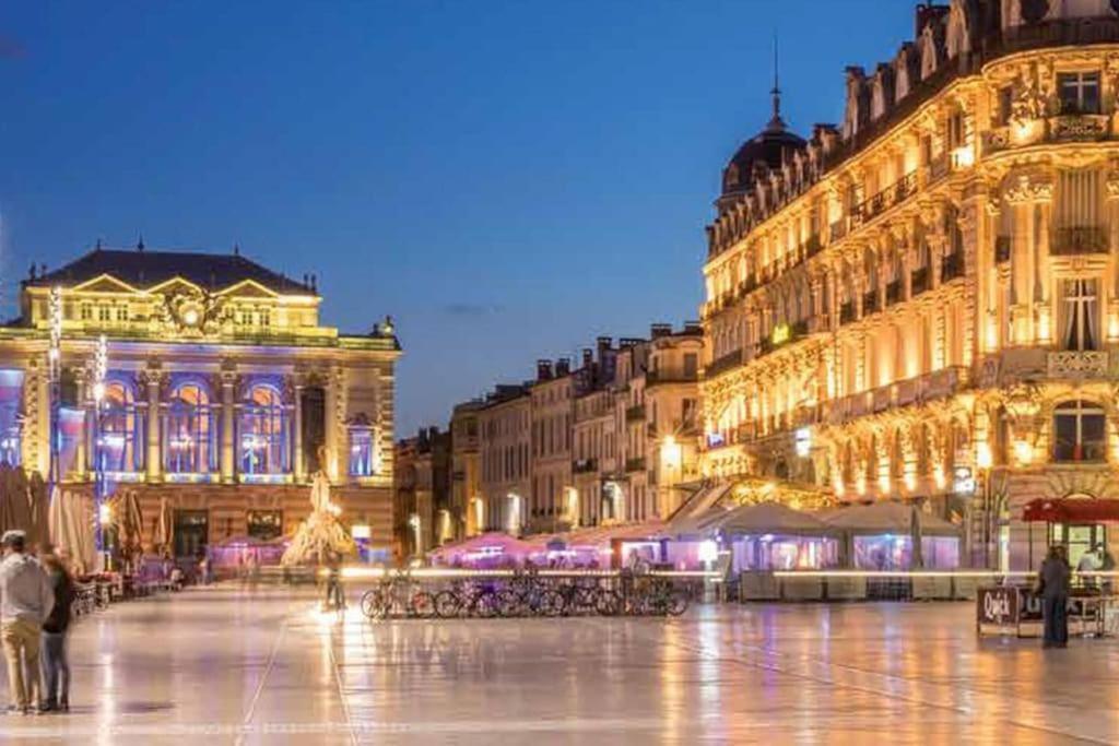 Studio Au Coeur Historique De Montpellier, 2 Personnes Et Wifi Exteriör bild